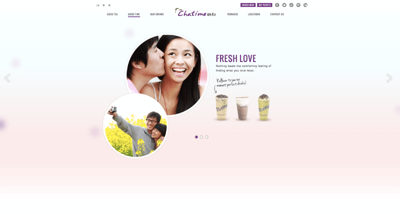 chatime rewards homepage