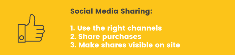 social proof media sharing