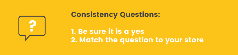 consistency principle questions