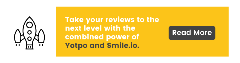 customer reviews for ecommerce yotpo integration CTA