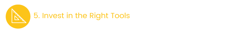retain customers invest in tools