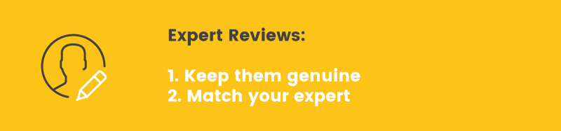 authority expert reviews